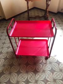 Carrello di servizio pieghevole anni 70