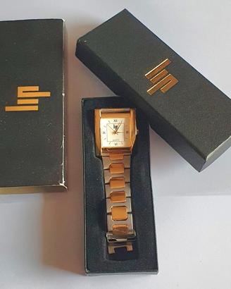 LIP QUARTZ OROLOGIO UNISEX PLACCATO ORO