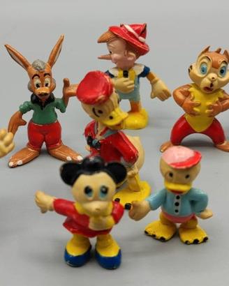 Pupazzi in gomma Walt Disney Production anni 80