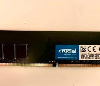 Ram ddr4 Crucial 8GB