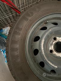 Gomme x panda pirelli m+s su cerchio opel b