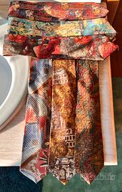 Cravatte Zegna uomo vintage stupende e introvabili
