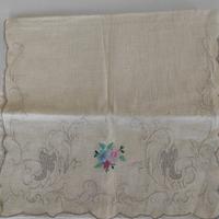 Due porta spazzole o porta biancheria in lino