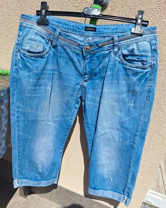 Jeans pinocchietto Motivi con brillantini, tg. 48