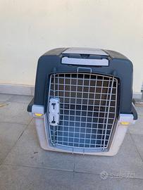 Trasportino gabbia auto bagagliaio cani gatti kenn