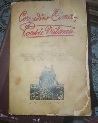 Corradino Cima poesie milanesi 1940