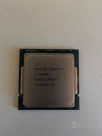 CPU i7 10700