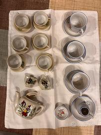 Servizio da tè in miniatura, vintage