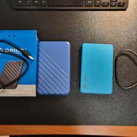 2 case per hard disk 2,5" USB 3.0