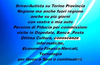 Persona di Fiducia/autista-driver