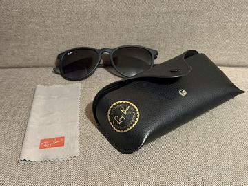 Occhiali da sole Ray Ban Erika Unisex neri