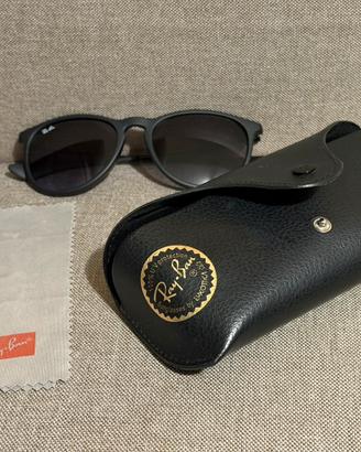 Occhiali da sole Ray Ban Erika Unisex neri