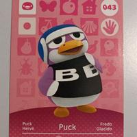 NINTENDO Carta Amiibo Animal Crossing PUCK