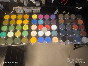 panpastel e pastelli Rembrandt +vari album e libri