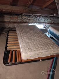 rete singola in legno 100x190