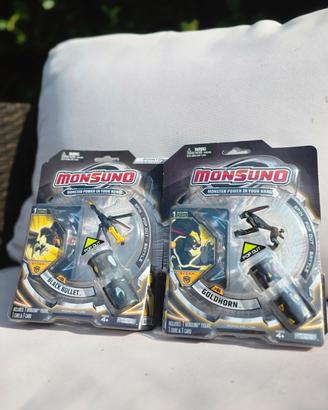 Lotto 2 Monsuno Black Bullet + Goldhorn Nuovi