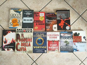 Lotto libri gialli