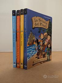 La scuola dei pirati - Lotto 4 libri