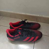Scarpe Adidas Predator - Nero/Rosso