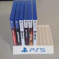 Supporto porta giochi stampato in 3D