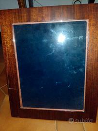 Cornice legno/alcantara prestigiosa fattura lignea