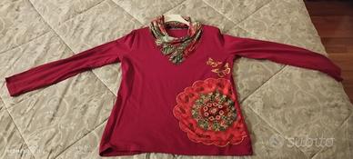 maglia donna manica lunga Desigual 