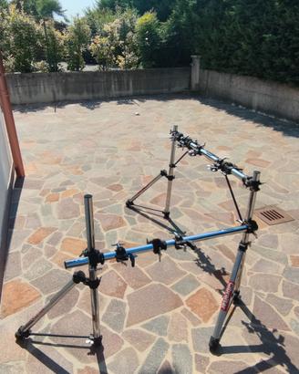Gibraltar Rack con 9 clamp