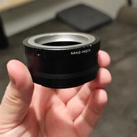 Adattatore M42 to Nex (sony)