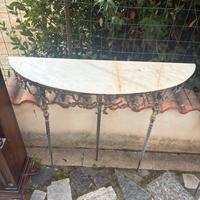 Tavolino arte povera