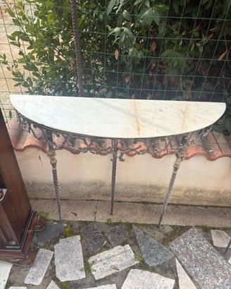 Tavolino arte povera
