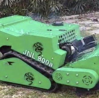 tagliaerba , trincia  radiocomandata a distanza