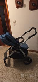 passeggino peg perego verde petrolio