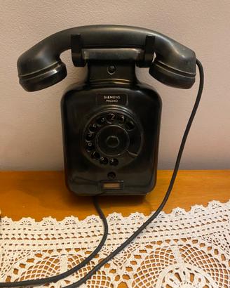 Telefono vintage siemmes milano