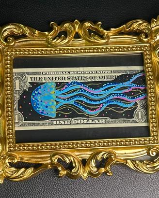 Dollaro in cornice