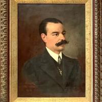 Ernst Novak, Ritratto, olio del 1904