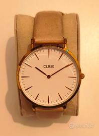 Orologio Cluse La Boheme bianco rosa