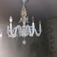 Lampadario in Capodimonte
