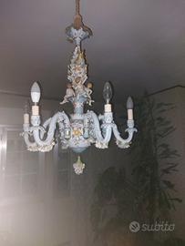 Lampadario in Capodimonte