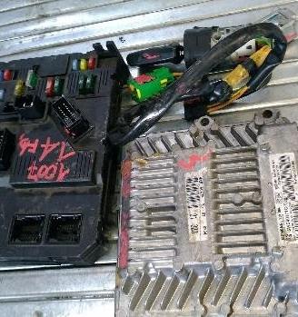 Kit ecu Peugeot 1007 1.4 Hdi 5WS40171C-T