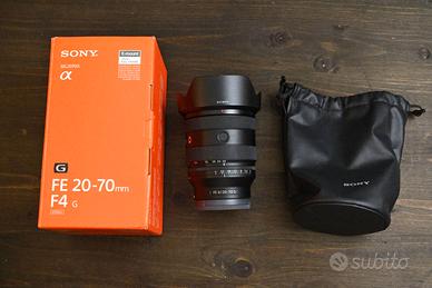 Sony FE Zoom 20-70mm f4 G E-Mount Full Frame usato
