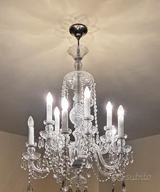 Lampadario di cristallo di Boemia