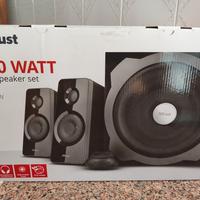 casse audio trust tyrant 2.1 +subwoofer 120watt