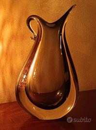 Grande vaso di murano sommerso anni 60 