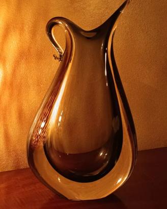 Grande vaso di murano sommerso anni 60 