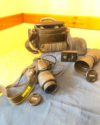 Nikon D3100+ doppio obiettivo