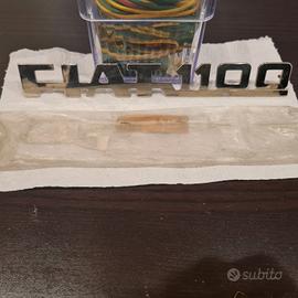 Scritta Fiat 1100 - Nuova, fondo di magazzino 