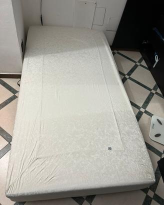 Materasso con struttura incorporata+piedi 100x190