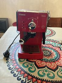 Macchina da caffè Saeco Poemia rossa – Espresso
