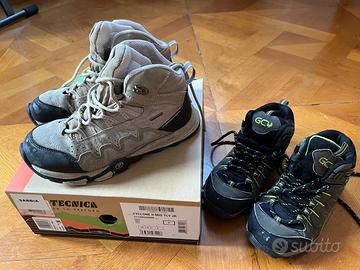 Pedule trekking bambino/ragazzino Tecnica e GC 