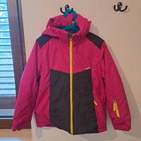 Giacca da sci Wed'ze età 8 anni da bambina. 